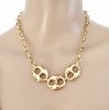 GOLD CHAIN NECKLACE celebrity STAINLESS STEEL